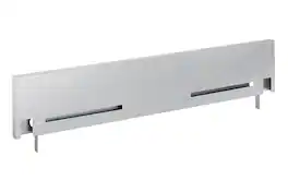 Samsung - 4” Backguard for 30” Slide in Range - Stainless Steel