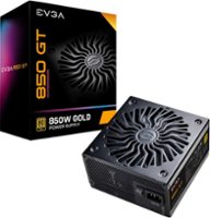 EVGA - GT Series 850W Auto Eco Mode with FDB Fan 80 Plus Power Supply - Front_Zoom