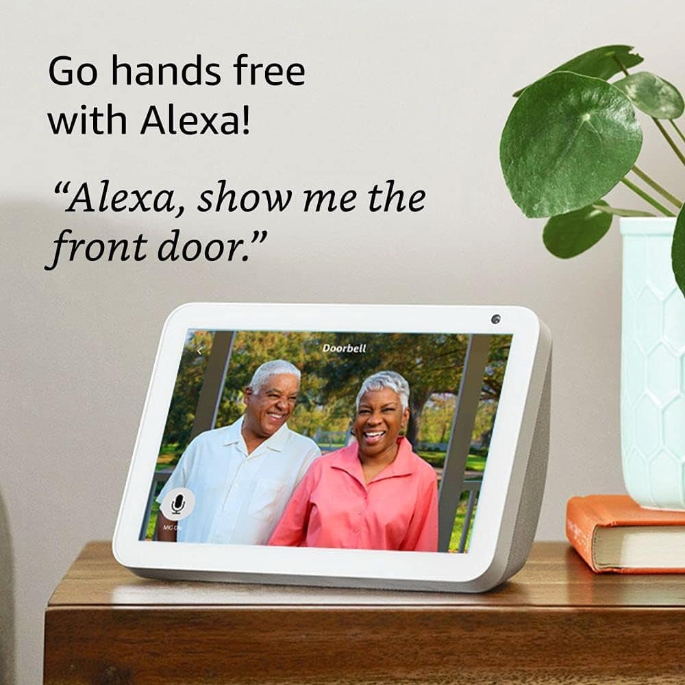 "Go hands free with Alexa! "Alexa, show me the front door." Doorbell MCC."