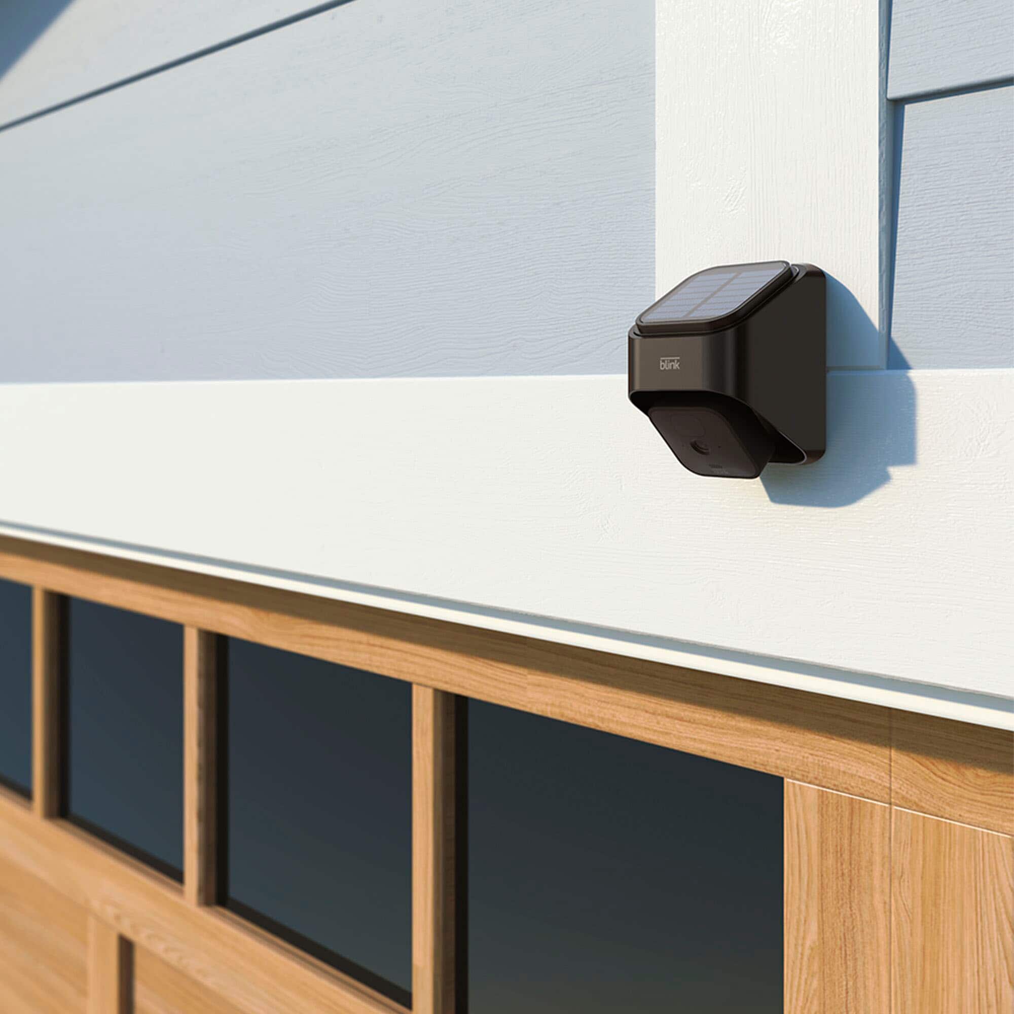 Alt View 12. Blink - Add-On Outdoor Wireless 1080p Full HD Add-On Security Camera with Solar Panel Charging Mount - Black.