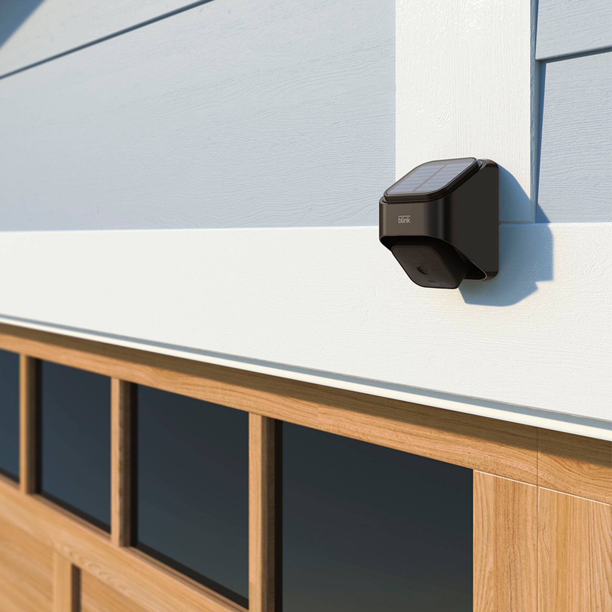Alt View 12. Blink - Add-On Outdoor Wireless 1080p Full HD Add-On Security Camera with Solar Panel Charging Mount - Black.