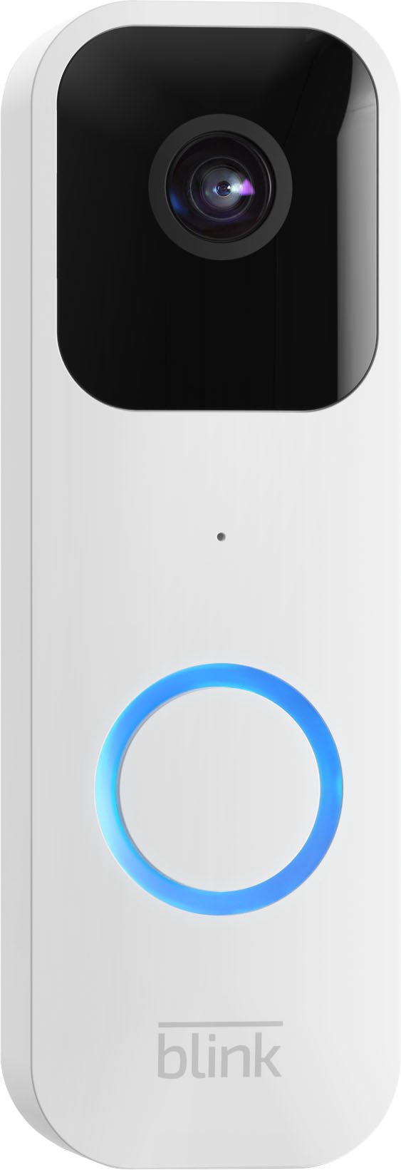 Blink - Video Doorbell - Wired or wire free, Two way audio, HD video and Alexa Enabled - White