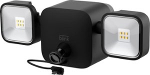 Floodlight Mount Accessory for Blink Outdoor Camera - Black - Front_Zoom
