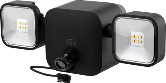 Front Zoom. Floodlight Mount Accessory for Blink Outdoor Camera - Black.