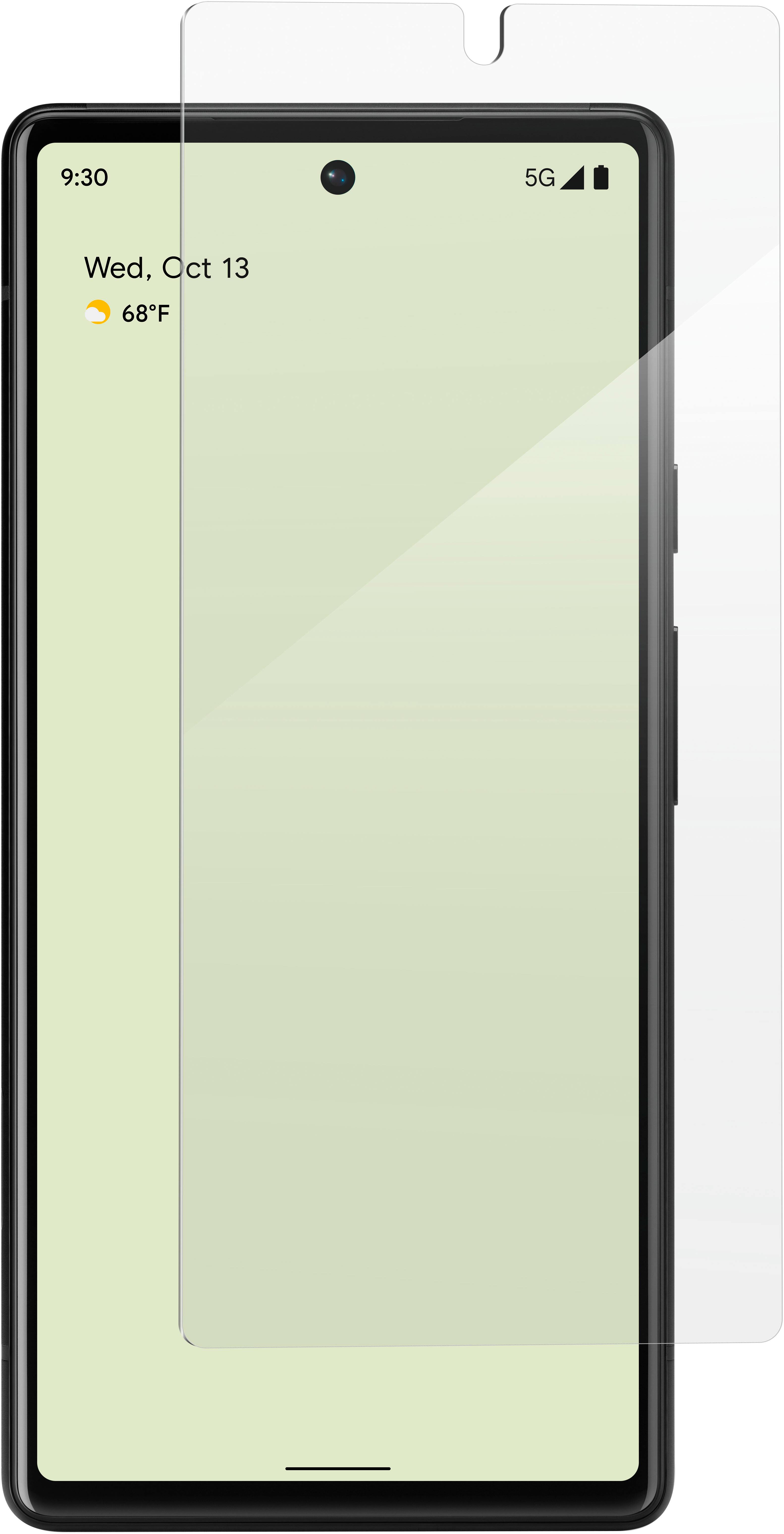 Alt View 12. ZAGG - InvisibleShield Glass Elite+ Maximum Impact & Scratch Screen Protector for Google Pixel 6 - Clear.