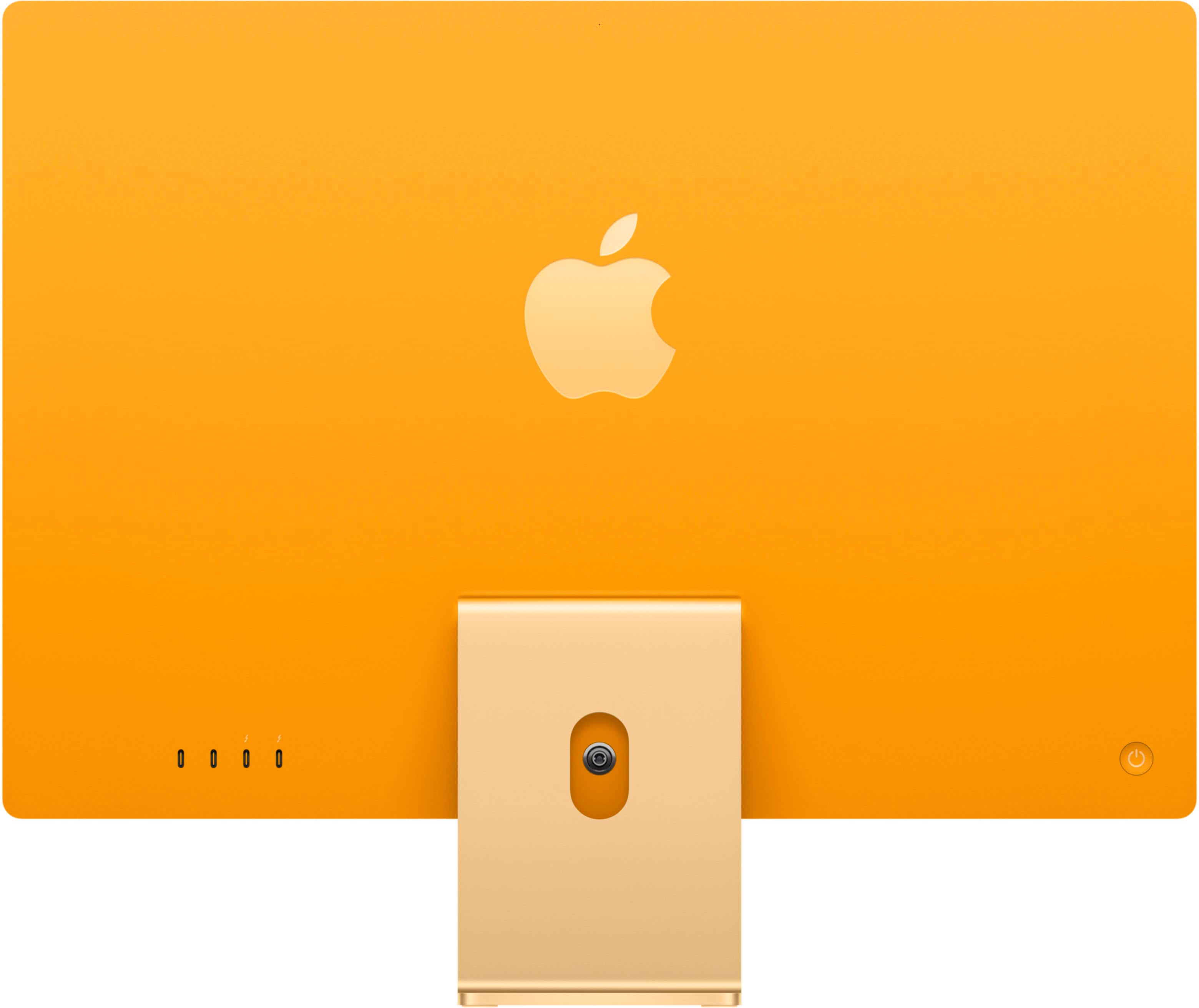 Alt View 12. Apple - iMac 24" with Retina 4.5k display All-In-One - Apple M1 - 8GB Memory - 256GB SSD - w/Touch ID - Yellow.