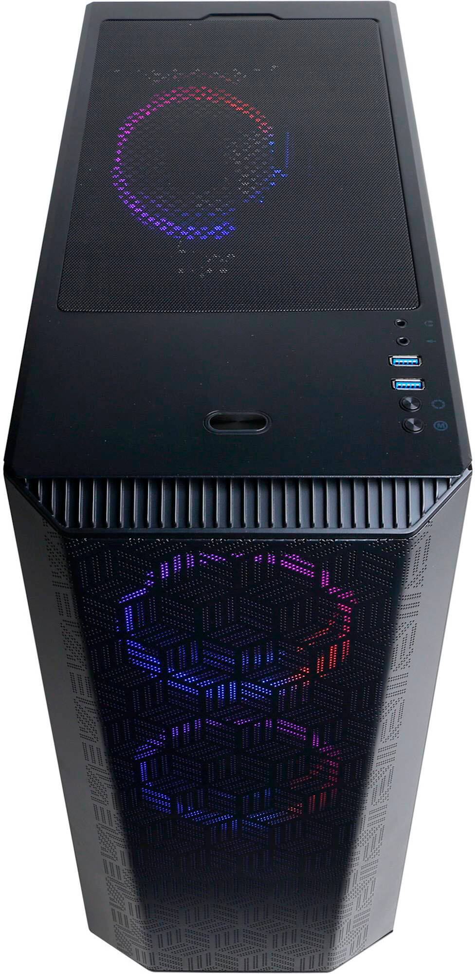  MXZ Gaming PC Desktop Computer, AMD Ryzen 5 4500, RX 6600 8GB,  16GB DDR4, NVME 500GB SSD, 6RGB Fans, Win 11 Pro Ready, Gamer Desktop  Computer(R5 4500