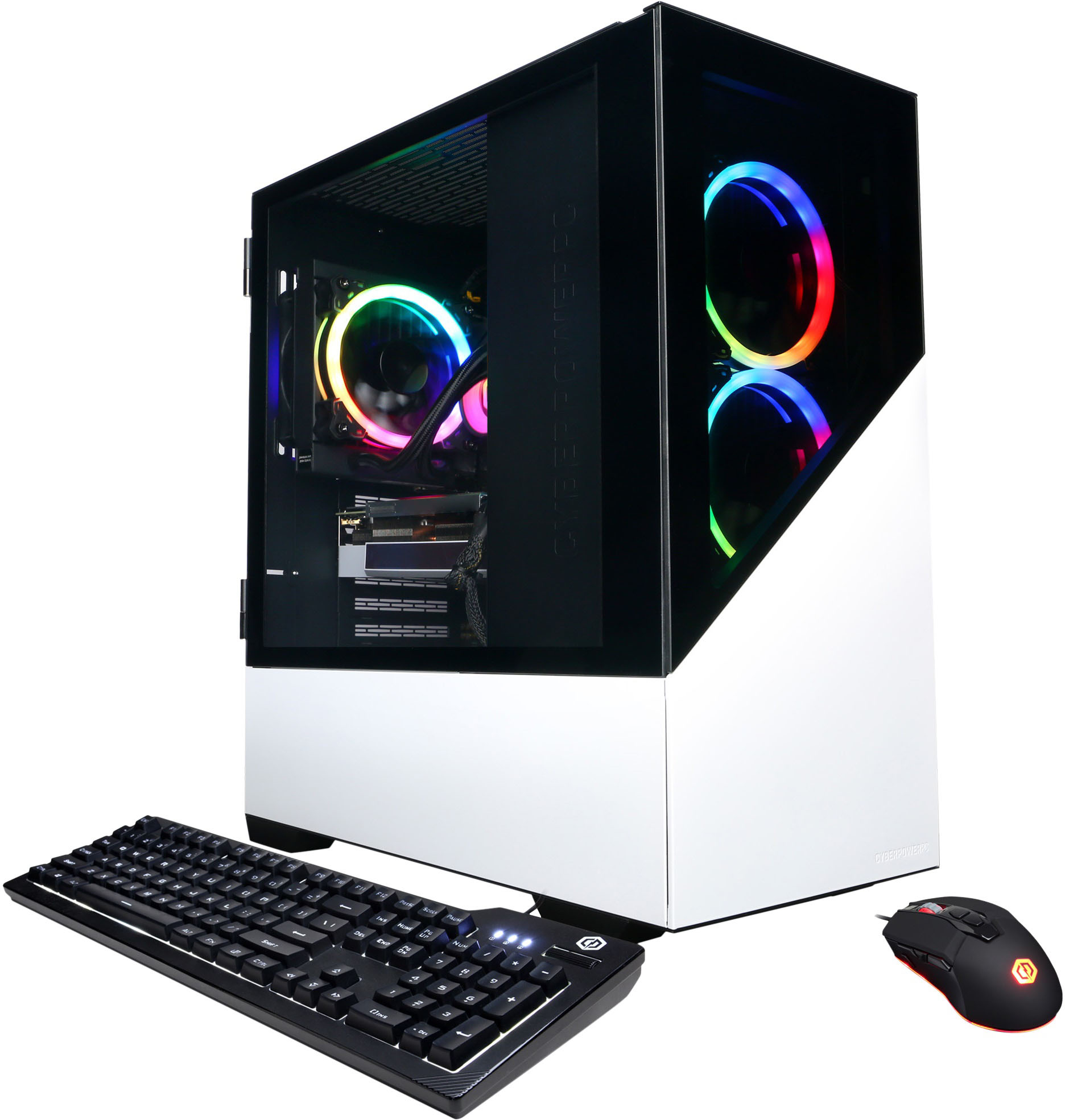 CyberPowerPC Gamer Supreme Gaming Desktop AMD Ryzen 7 5700G 16GB Memory  NVIDIA GeForce RTX 3070 Ti 1TB SSD White SLC8600BSTV3 - Best Buy