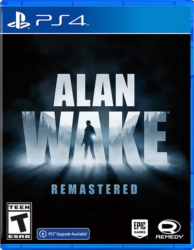 Alan Wake Remastered PS4 PLAYSTATION 4 SONY UPGRADE PS5 US NEW