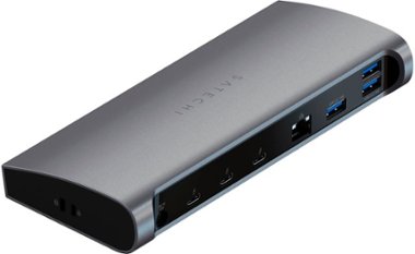 Satechi - Thunderbolt 4 Dock - Space Gray - Front_Zoom