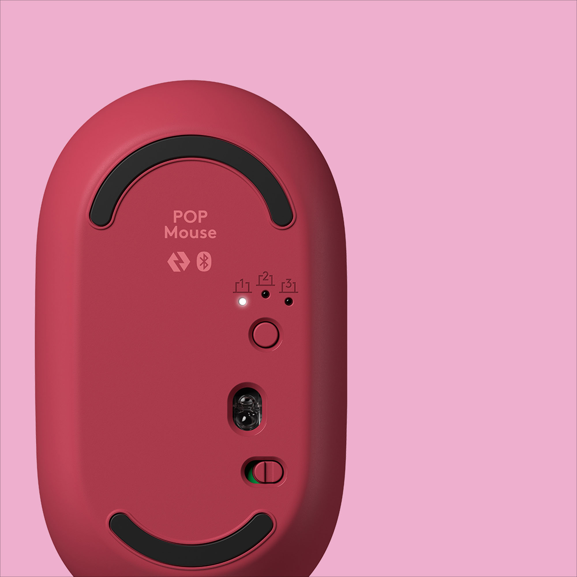 Logitech POP Mouse Bluetooth Optical Ambidextrous Mouse with Customizable  Emojis Heartbreaker Rose 910-006545 - Best Buy