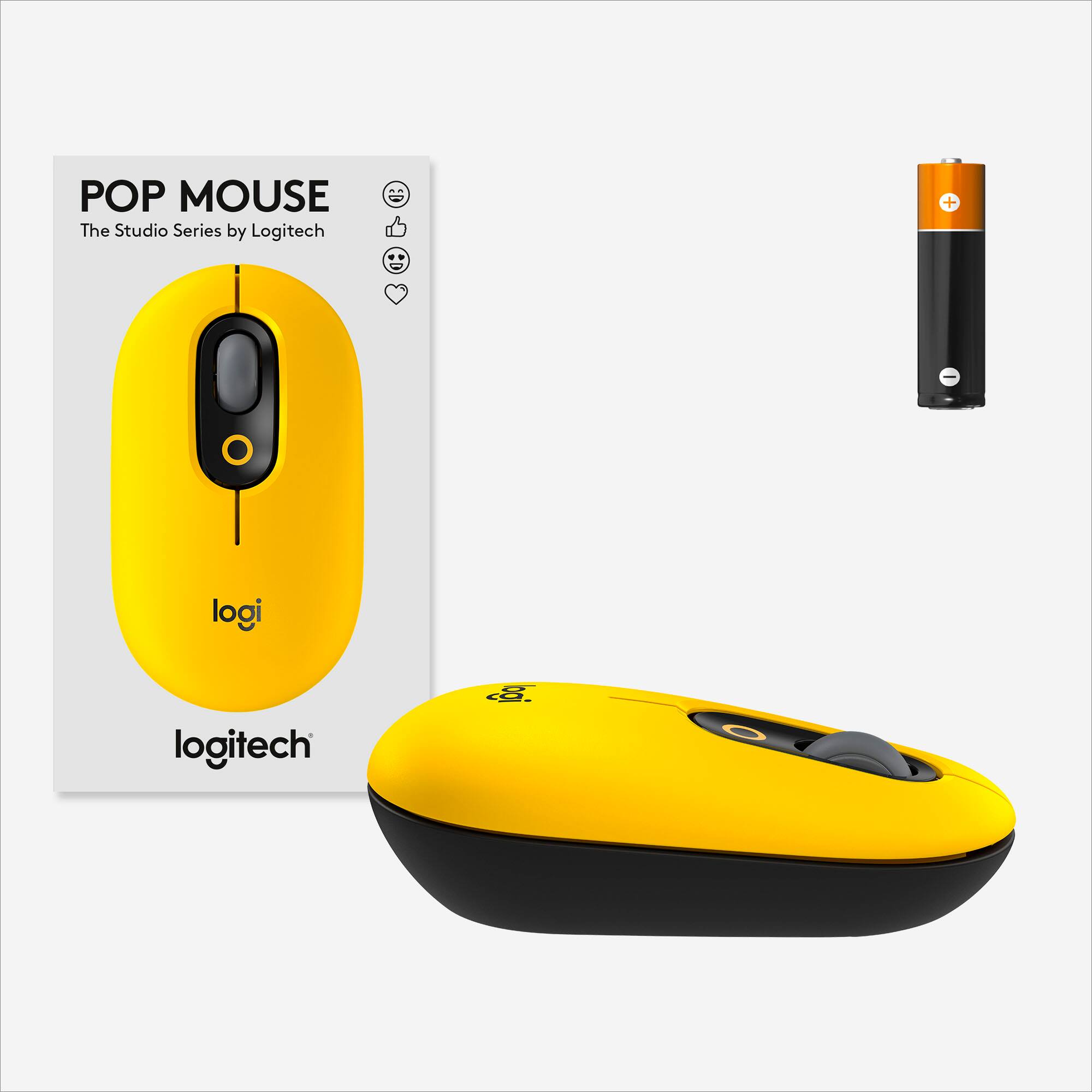 POP MOUSE The Studio Series by Logitech + logi logitech 0 O