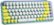 Front Zoom. Logitech - POP Keys Wireless Mechanical Tactile Switch Keyboard for Windows/Mac with Customizable Emoji Keys - Daydream Mint (Purple).