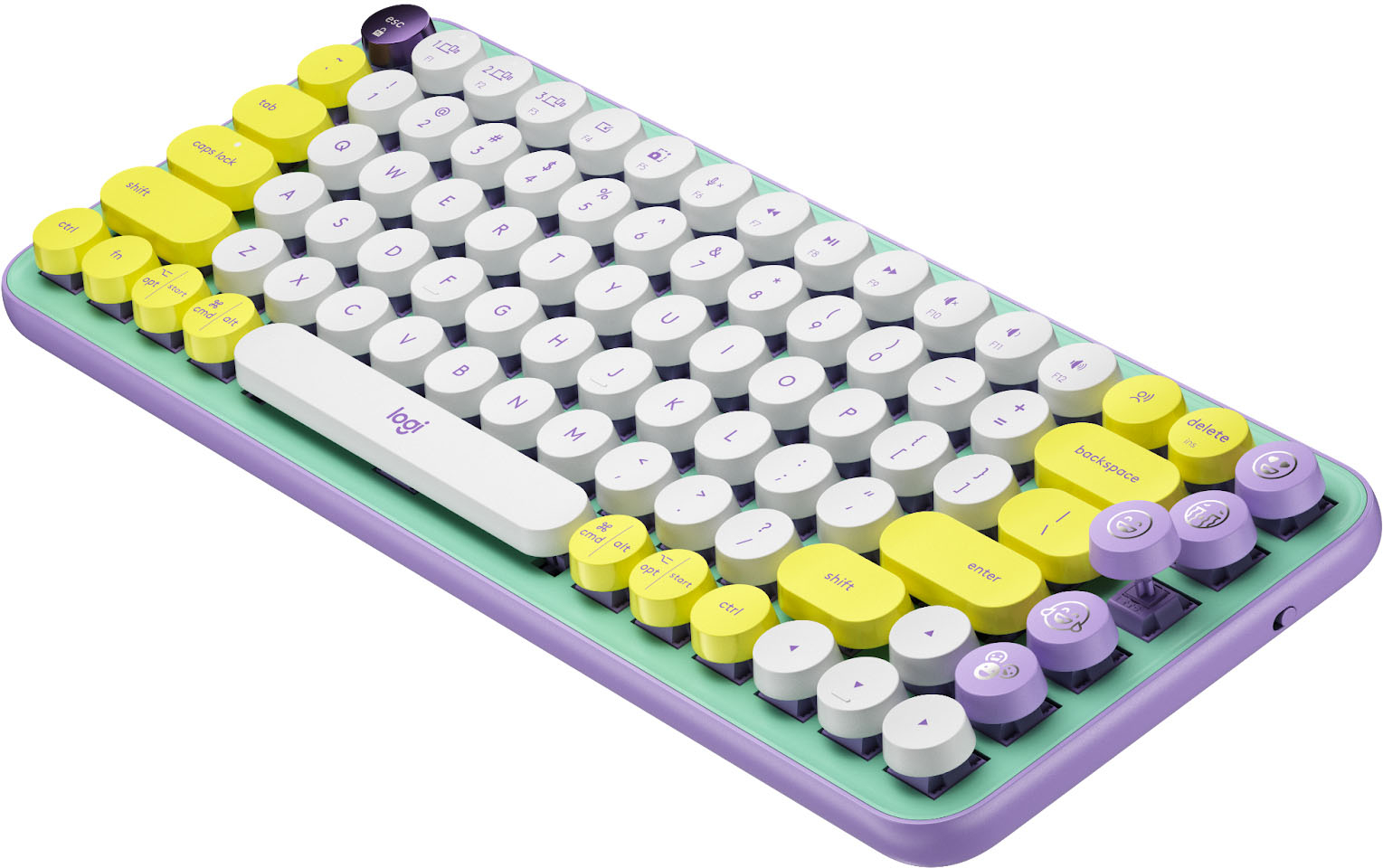 Vibrant new Logitech Pop Keys keyboard is both retro and modern - CNET
