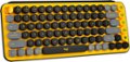 Front Zoom. Logitech - POP Keys Wireless Mechanical Tactile Switch Keyboard for Windows/Mac with Customizable Emoji Keys - Blast Yellow.