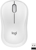 Logitech - M220 SILENT Wireless Optical Ambidextrous Mouse - Off-White - Front_Zoom