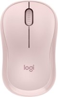 Logitech - M220 SILENT Wireless Optical Ambidextrous Mouse - Rose - Front_Zoom
