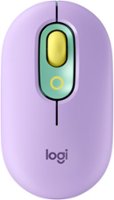 Logitech - POP Mouse Bluetooth Optical Ambidextrous Mouse with Customizable Emojis - Daydream Purple (Mint) - Front_Zoom