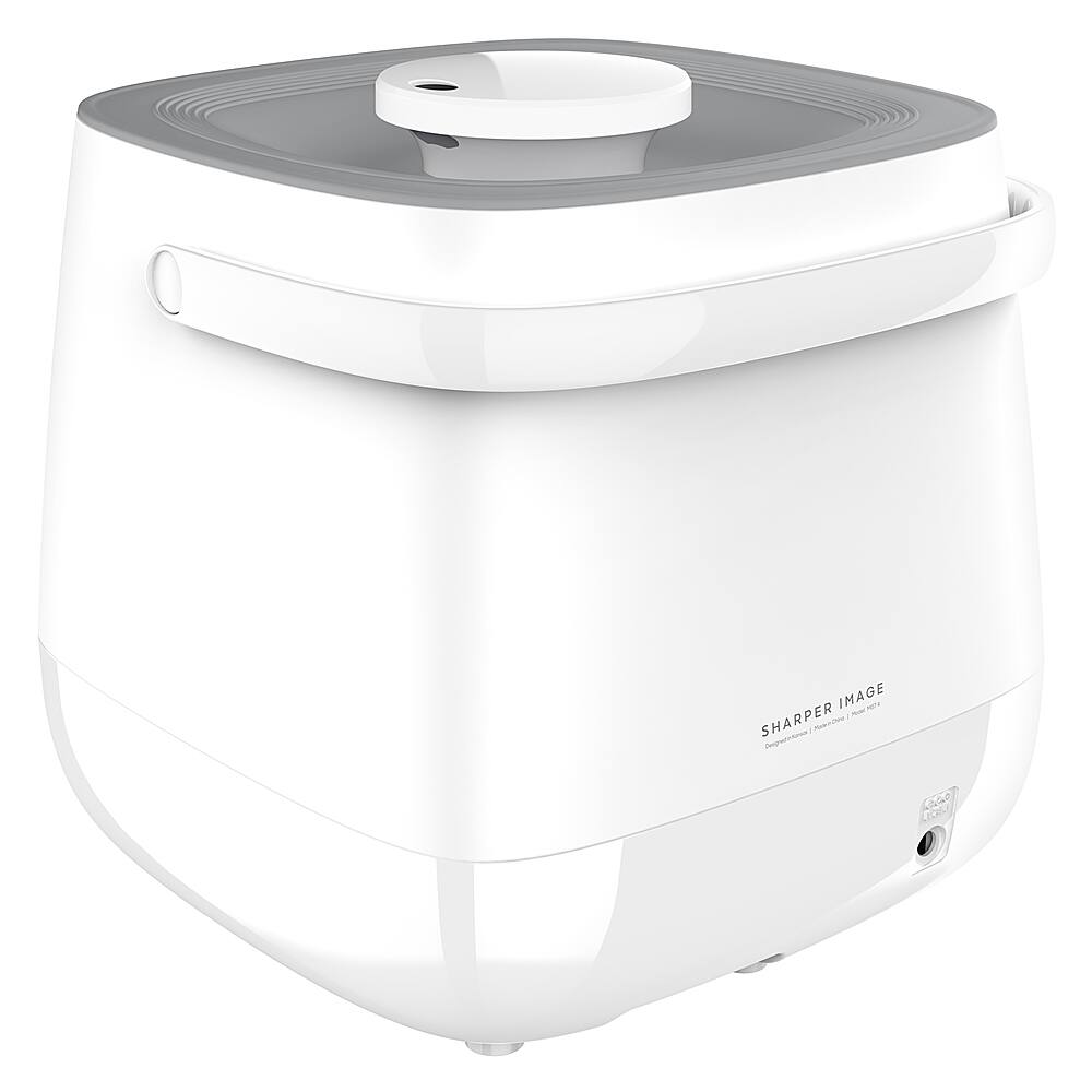 Angle View: Sharper Image - MIST 4 Ultrasonic Humidifier - White