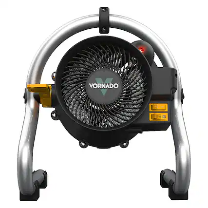 Front. Vornado - Velocity HD Whole Room Shop Space Heater - Black.