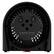 Alt View 12. Sharper Image - RADIUS 5H Personal Space Heater - Black.