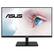 Front. ASUS - VA24DQSB 23.8" IPS LCD FHD Adaptive-Sync Monitor (HDMI, DisplayPort, VGA, USB) - Black.