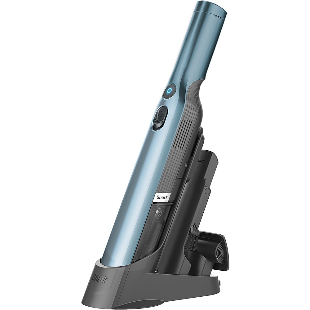 Angle View: Shark - ION Upright Vacuum - Blue