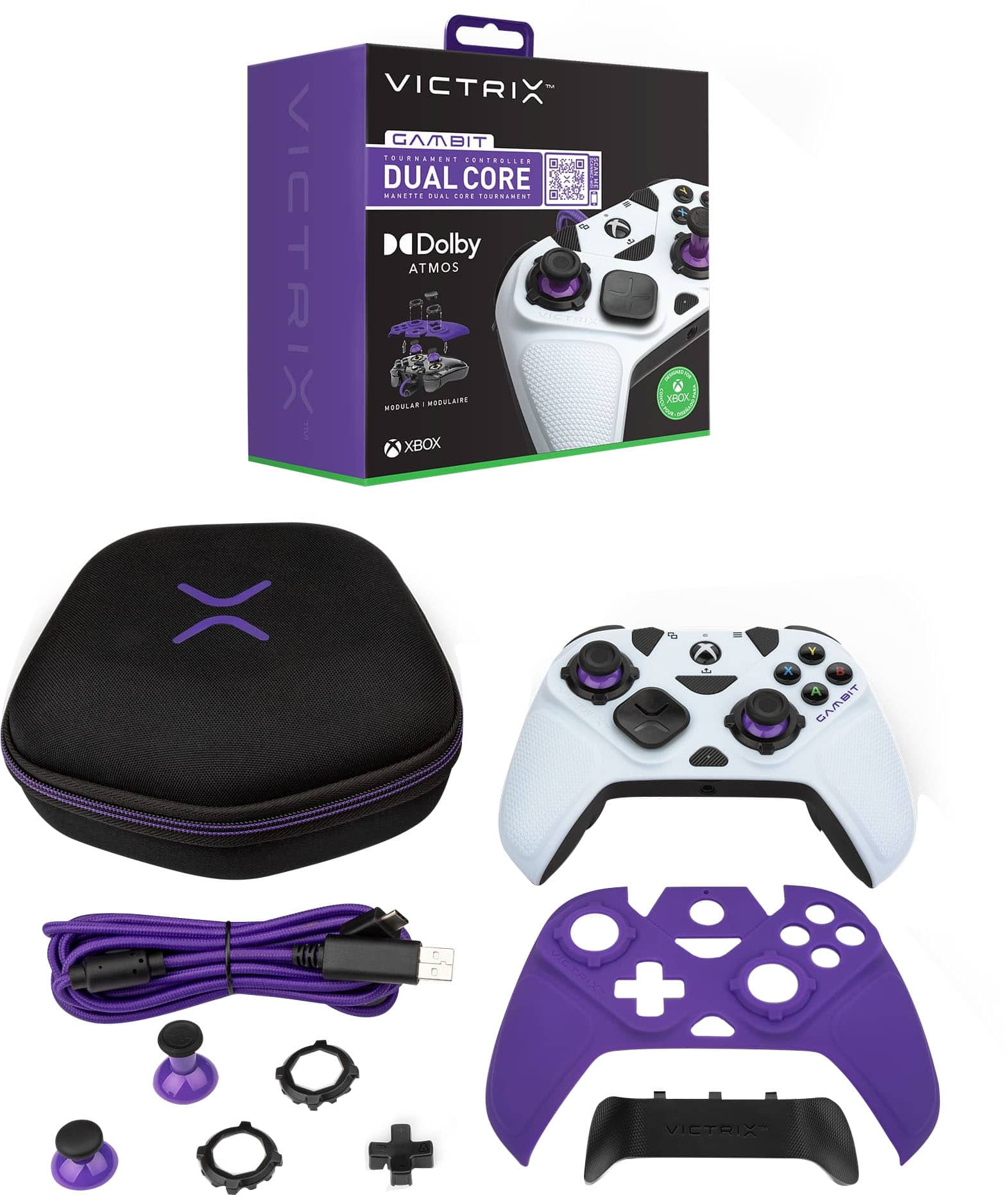 PDP Victrix Gambit World's Fastest Licensed Xbox Controller, Elite