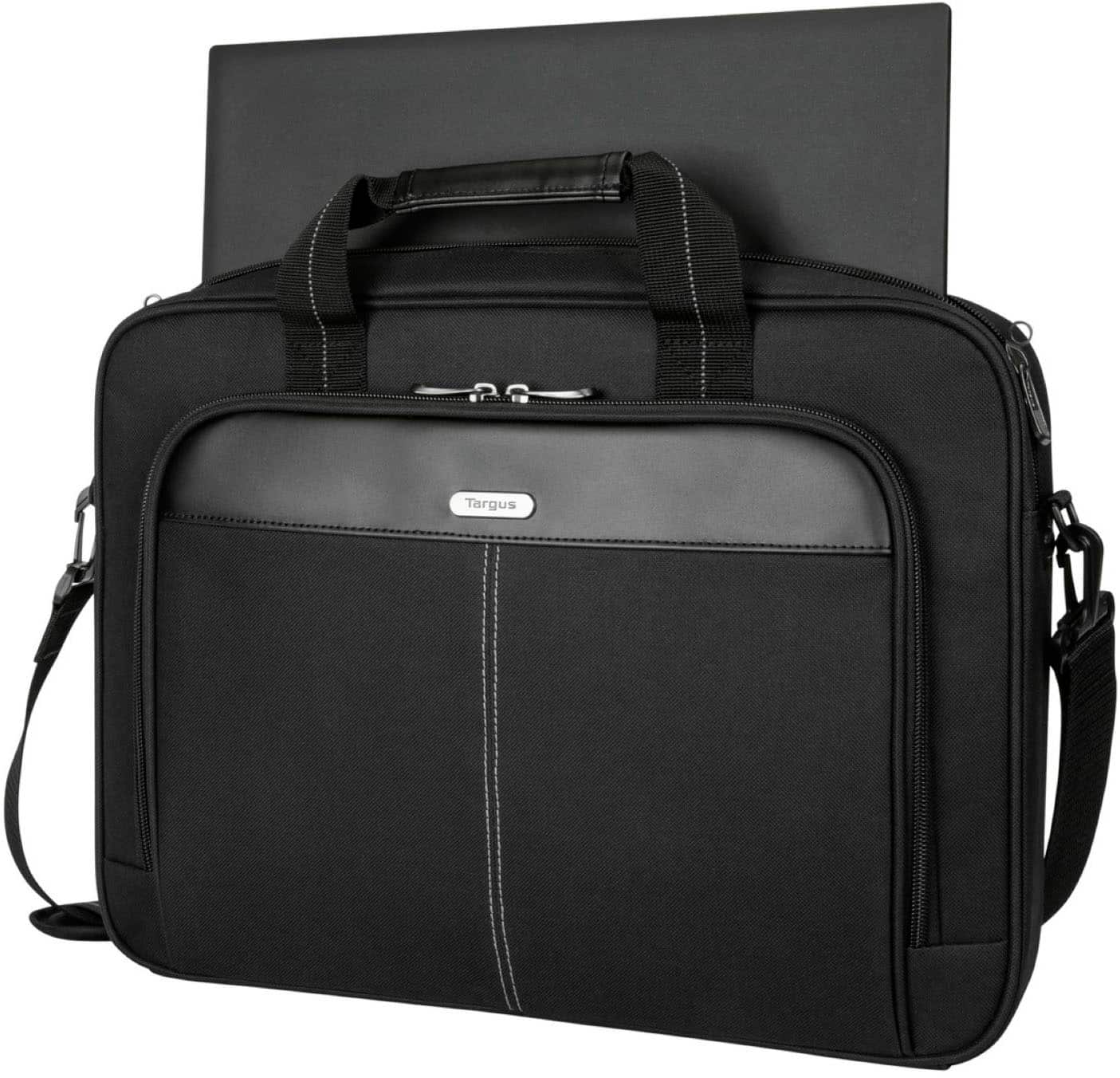 Alt View 13. Targus - Classic Slim Briefcase for 15.6 Laptops - Black.