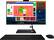 Front. Lenovo - IdeaCentre AIO 3i 24" Touch-Screen All-In-One - Intel Core i3 - 8GB Memory - 256GB Solid State Drive - Black.