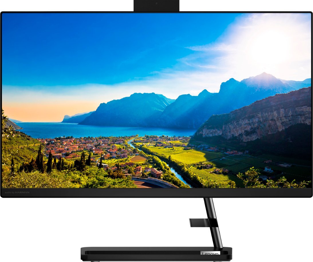 Zoom in on Alt View Zoom 2. Lenovo - IdeaCentre AIO 3i 24" Touch-Screen All-In-One - Intel Core i3 - 8GB Memory - 256GB Solid State Drive - Black.