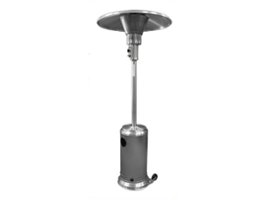 AZ Patio Heaters - Commerical Patio Heater - Stainless Steel - Angle_Zoom
