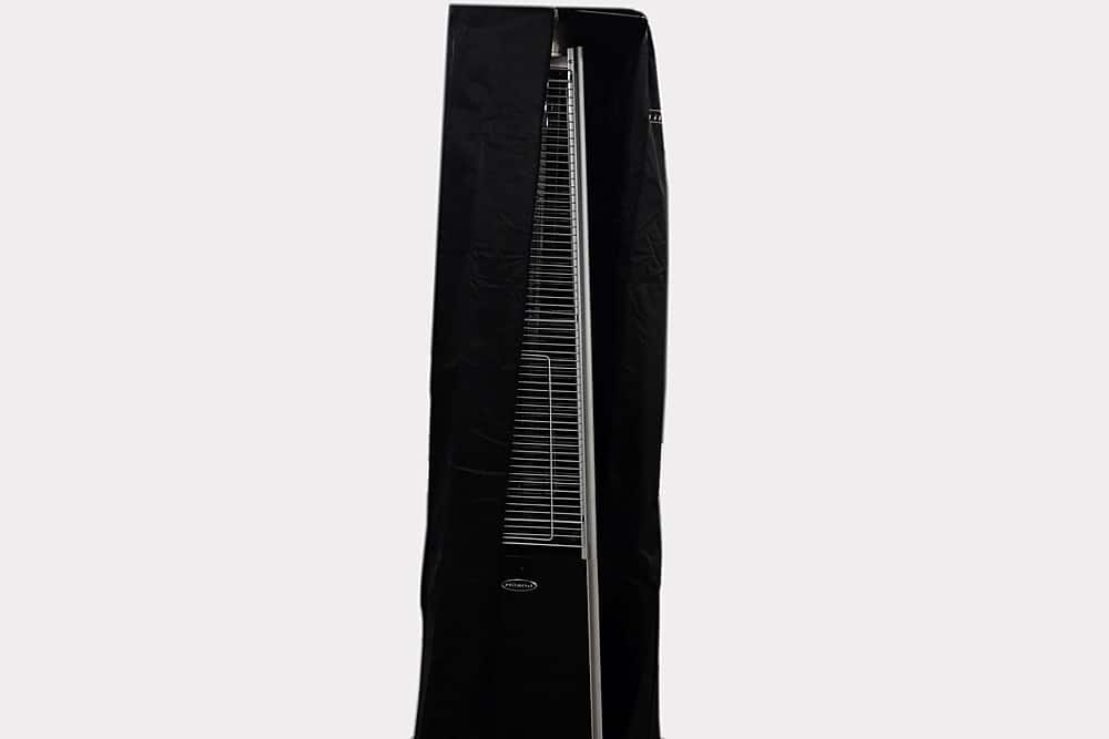 Best Buy AZ Patio Heaters Square Glass Tube Patio Heater Cover Black