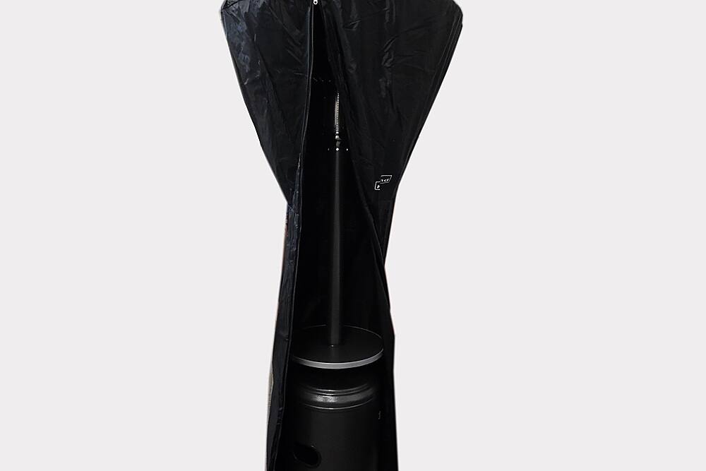 Best Buy AZ Patio Heaters Tall Patio Heater Cover Black HVDCVRB