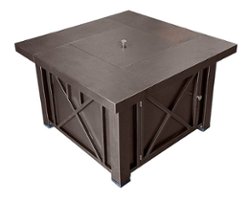 AZ Patio Heaters Outdoor Fire Pit in Hammered Bronze - Hammered Bronze - Front_Zoom