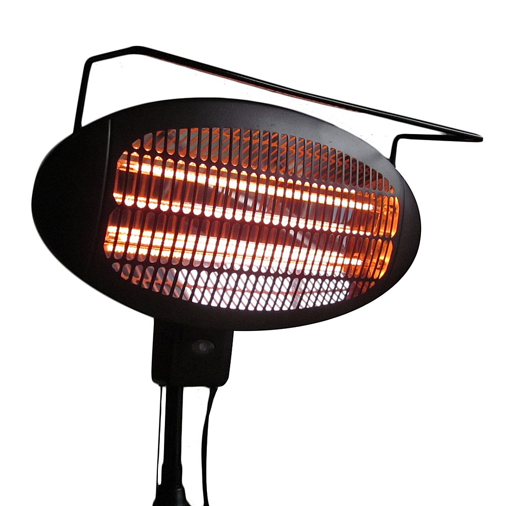 Best Buy AZ Patio Heaters 1,500Watt Infrared Patio Heater Black HIL