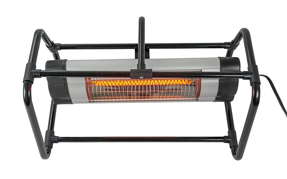 Alt View 11. AZ Patio Heaters - Ground Electric Heater - Black.