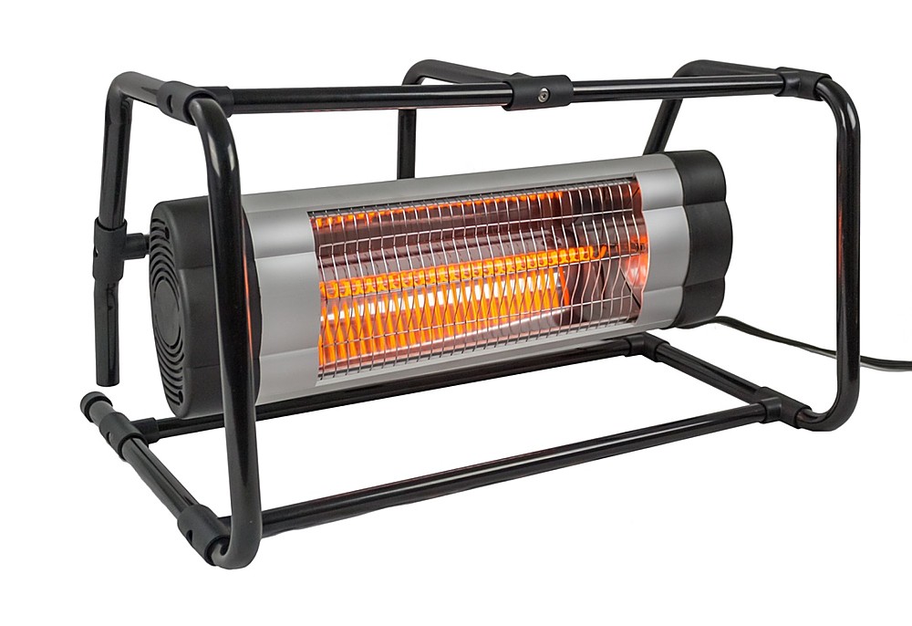 Image of AZ Patio Heaters - Ground Electric Heater - Black