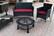 Alt View 11. AZ Patio Heaters - Wood Burning Fire Pit with Cooking Grate - Black.