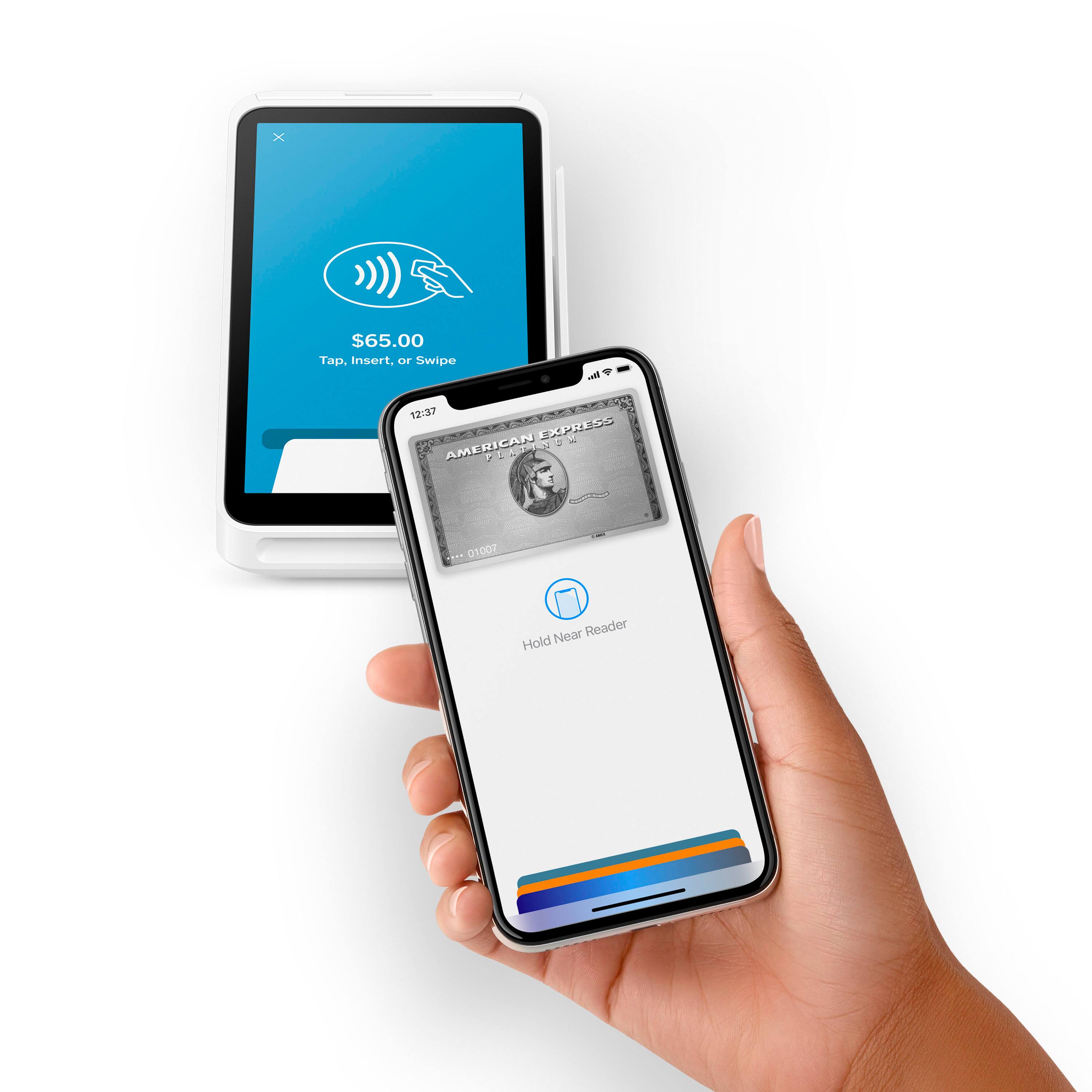 Back. Square - Terminal - White.