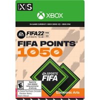 FIFA 22 Ultimate Team 1050 Points - Xbox One, Xbox Series S, Xbox Series X [Digital] - Front_Zoom