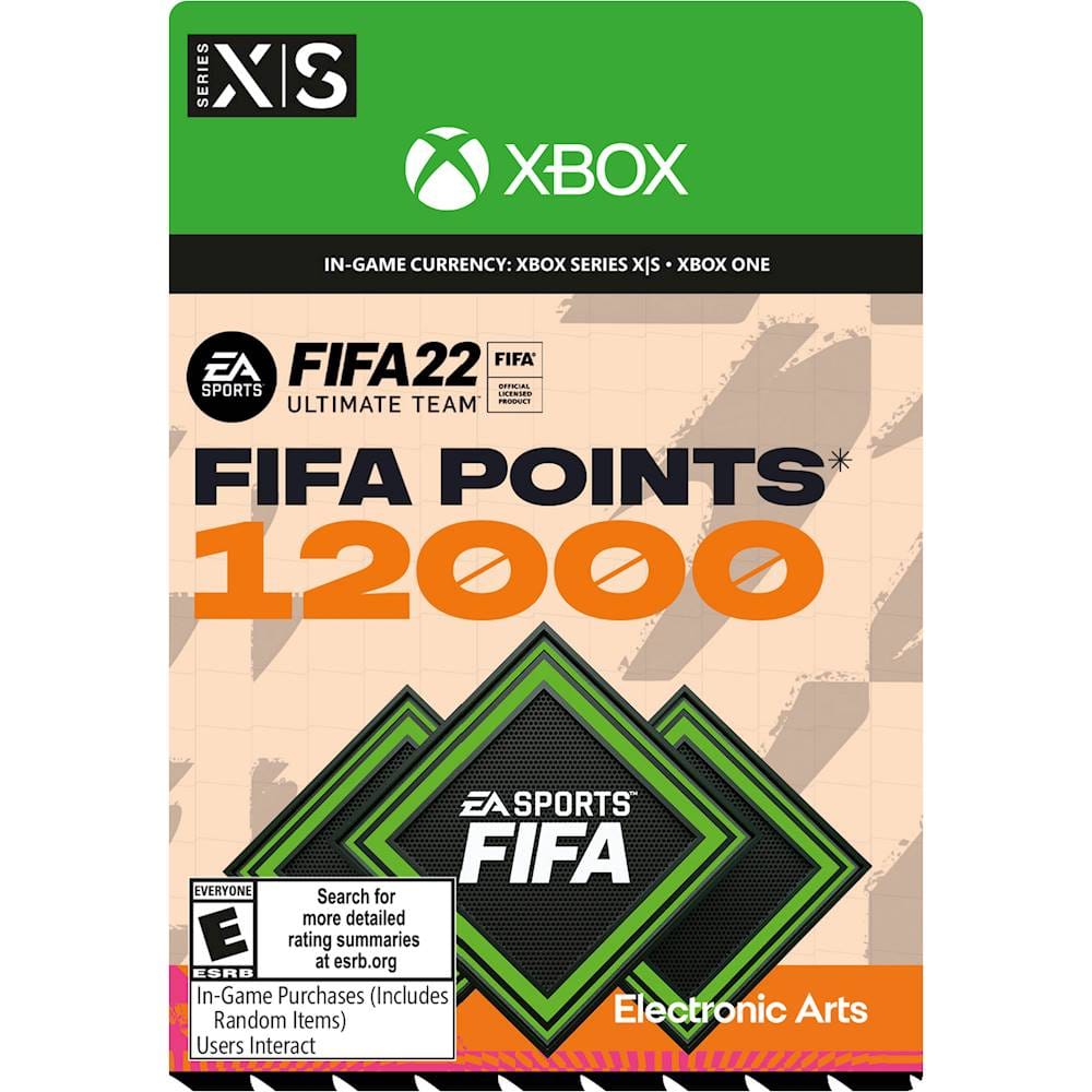 FIFA 22 Ultimate Team 12000 Points Digital 7F6-00313