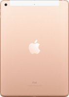 Apple - Geek Squad Certified Refurbished iPad 6th gen with Wi-Fi + Cellular - 32GB (Unlocked) - Gold - Back_Zoom