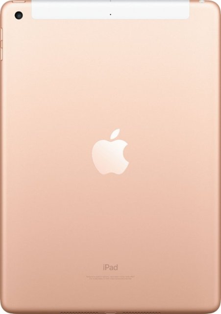 Apple Squad Certified Refurbished iPad 6th gen with Wi-Fi + Cellular 32GB (Unlocked) Gold GSRF MRM52LL/A -