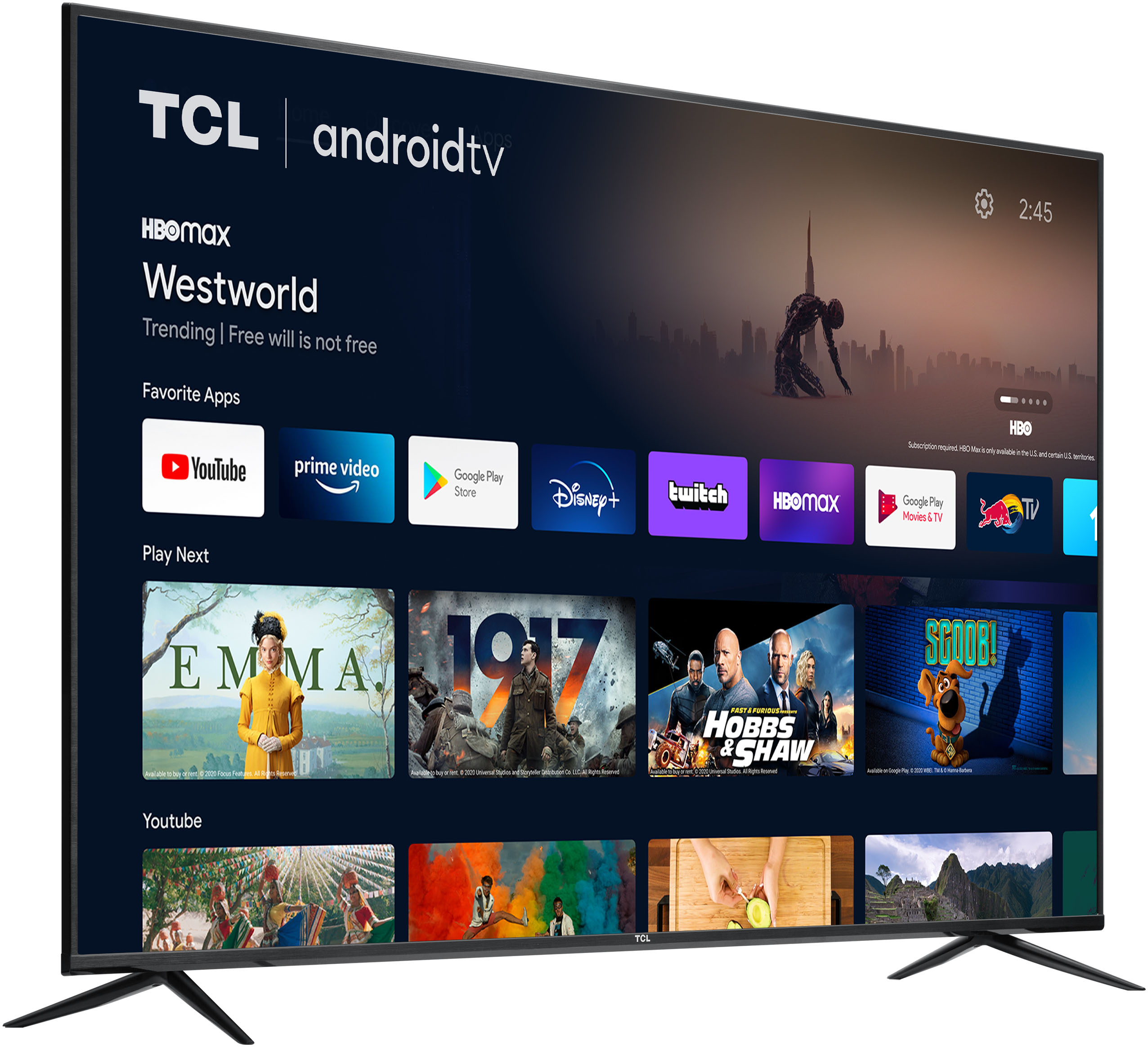 dårligt Muligt pakke TCL 70" Class 4-Series LED 4K UHD HDR Smart Android TV 70S434 - Best Buy