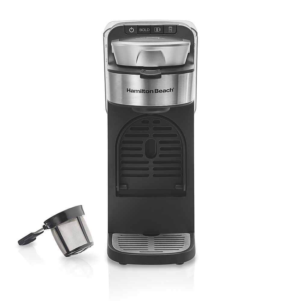 Hamilton Beach - The Scoop Single-Serve Coffee Maker with Removable Reservoir - BLACK