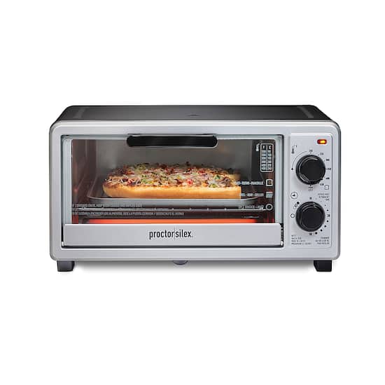 Proctor Silex 4 Slice Toaster Oven with Broiler BLACK 31260 Best Buy