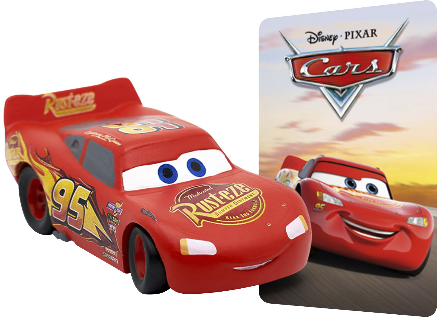 Left View: Tonies - Disney and Pixar Cars Tonie Audio Play Figurine