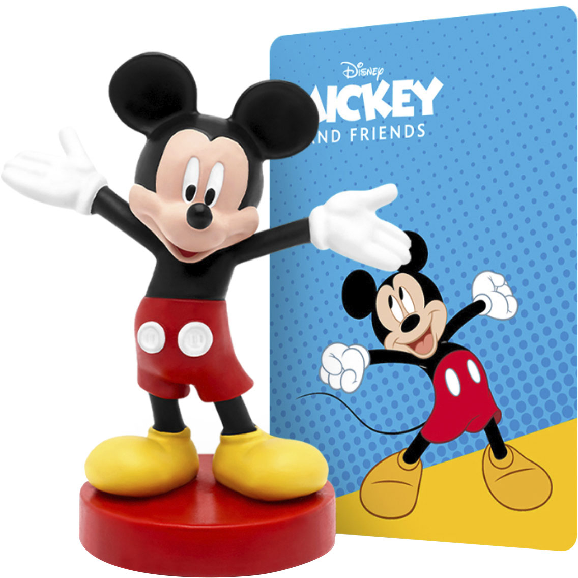 Left View: Tonies - Disney Mickey Mouse Tonie Audio Play Figurine