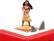 Front. Tonies - Disney Moana Tonie Audio Play Figurine.